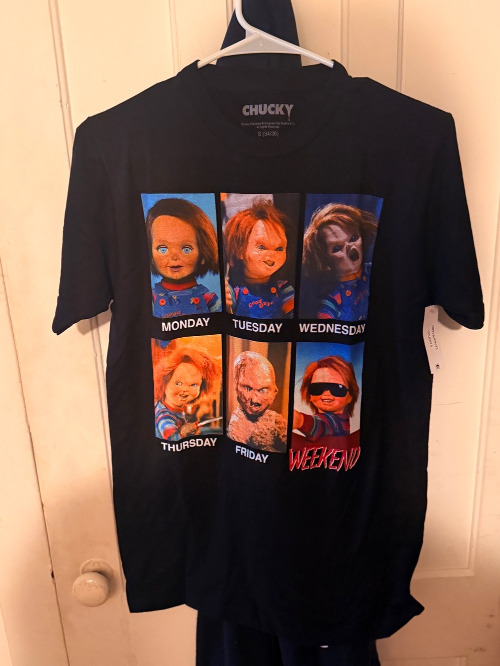 Horror Childs Play Chucky Tshirt NEW SML Fashion Halloween Movies Anime Unisex
